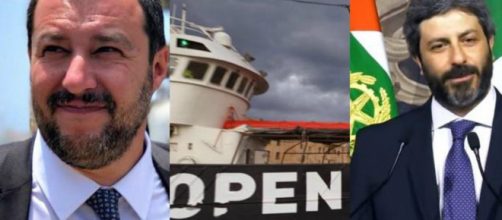 Matteo Salvini e il messaggio lanciato ad 'Open Arms': Roberto Fico disapprova -Blasting News