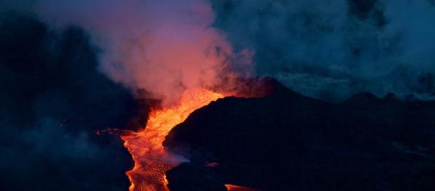 La erupción del Kilauea en Hawái ha creado un gran delta de lava La erupción del Kilauea en Hawái ha creado un gran delta de lava