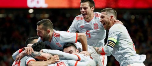 España empata a un gol ante la selección de Suiza previo al mundial Rusia 2018