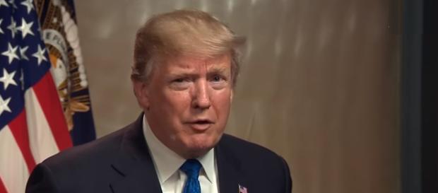 Donald Trump at the White House, via YouTube Donald Trump at the White House, via YouTube