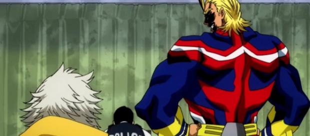 Reunión de maestros en el episodio 47 de My Hero Academia Reunión de maestros en el episodio 47 de My Hero Academia