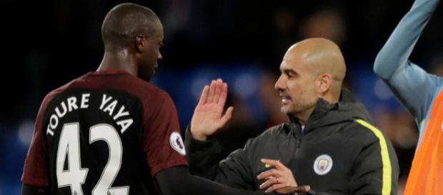 Yaya Toure señala de racista a Pep Guardiola Yaya Toure señala de racista a Pep Guardiola