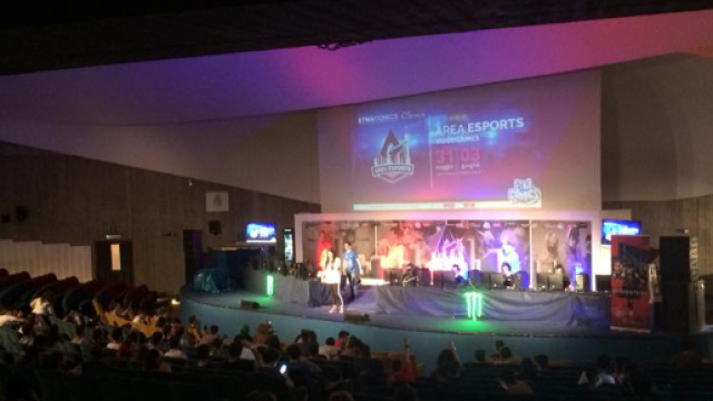 Area tornei on line videogiochi Etna Comics 2018