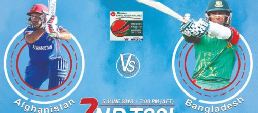 Ban vs AFG 2nd t20 live streaming (Image via Afghanistan Cricket Board/Twitter)