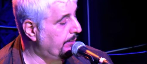 Il cantante napoletano Pino Daniele