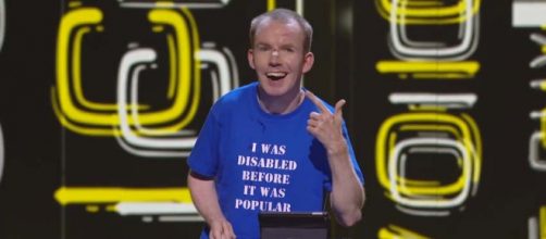 Lee Ridley, known as the Lost Voice Guy, has opened up about how he will spend his winnings on 'BGT' [Image Britain's Got Talent/YouTube]