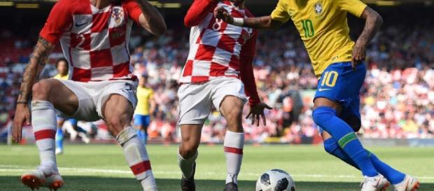 Neymar regresa con un gran gol, en amistoso frente a Croacia Neymar regresa con un gran gol, en amistoso frente a Croacia