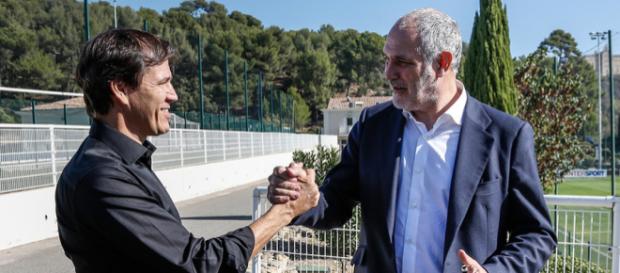 La relation n'est plus au beau fixe entre Andoni Zubizarreta et Rudi Garcia La relation n'est plus au beau fixe entre Andoni Zubizarreta et Rudi Garcia