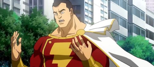 The 'Shazam!' movie may feature a different version of the classic costume fans are used to seeing. [Image via Superhero Movie Clip/YouTube]