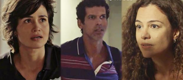 Lourival morre após descobrir caso de Selma com Maura em Segundo Sol (Foto: TV Globo) Lourival morre após descobrir caso de Selma com Maura em Segundo Sol (Foto: TV Globo)