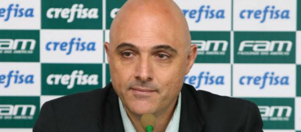 Maurício Galiotte, presidente do Palmeiras. Maurício Galiotte, presidente do Palmeiras.