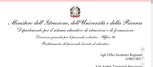 Graduatorie Di Istituto Nota Miur Apertura Funzioni Polis