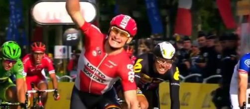 Andrè Greipel, la vittoria a Parigi al Tour de France