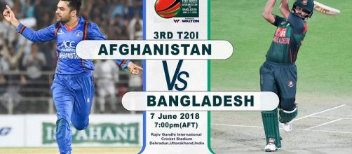 Bangladesh vs Afghanistan 3rd T20 live streaming: [Image Credit: Afghanistan Cricket Board/Twitter]