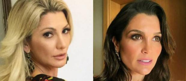 Antonia Fontenelle diz que Flavia Alessandra é só uma 'mocinha de novela'. (foto reprodução) Antonia Fontenelle diz que Flavia Alessandra é só uma 'mocinha de novela'. (foto reprodução)
