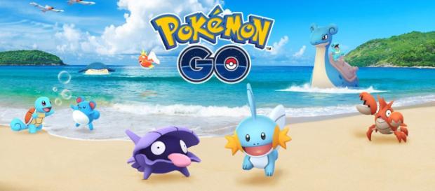 Prepárate para atrapar miles de Pokémon tipo agua. Prepárate para atrapar miles de Pokémon tipo agua.