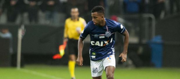 Rodrygo é um dos principais jogadores do Santos Rodrygo é um dos principais jogadores do Santos