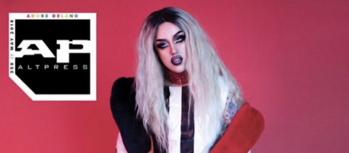 Adore Delano is on the cover of AltPress Magazine in June of 2018. / Image via Jeff Dorta, Publicity PR, used with permission.