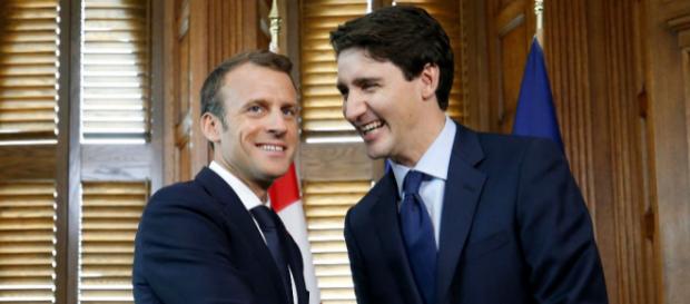 Le président français et le premier ministre américain se sont montrés unis contre la décision de Trump d'imposer des taxes à ses alliés Le président français et le premier ministre américain se sont montrés unis contre la décision de Trump d'imposer des taxes à ses alliés