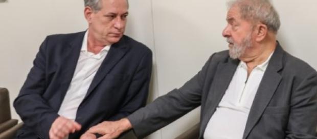 Lula e Ciro trabalharam juntos. Lula e Ciro trabalharam juntos.