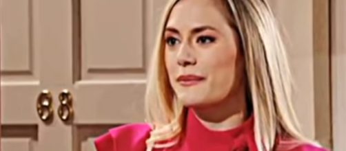 Hope tells Liam she is pregnant on 'The Bold and the Beautiful.' - [CBS Soaps In Depth / YouTube screencap]
