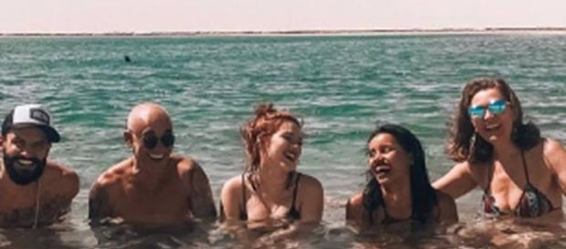 Ex-BBBs tiram férias juntos em São Luís Ex-BBBs tiram férias juntos em São Luís