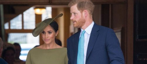 Meghan Markle e William al battesimo di Louis di Cambridge