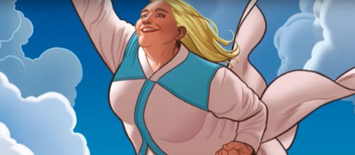 Plus-sized superhero Faith Herbert soars to the big screen. - [ComicPOP / YouTube screencap]