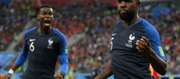Umtiti marcou o gol da França, nesta terça Umtiti marcou o gol da França, nesta terça