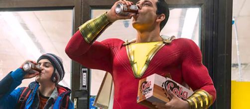 Warner Bros. will showcase the first trailer of the live-action 'Shazam' movie at SDCC 2018. - [Emergency Awesome / YouTube screencap]