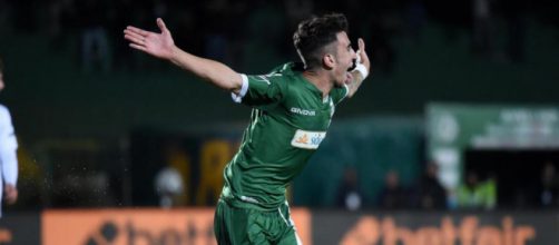 Asencio Moraes Raul José con la maglia dell'Avellino