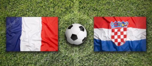 Francia vs Croazia: finale mondiali di calcio 2018— Foto Stock © kb ... - depositphotos.com