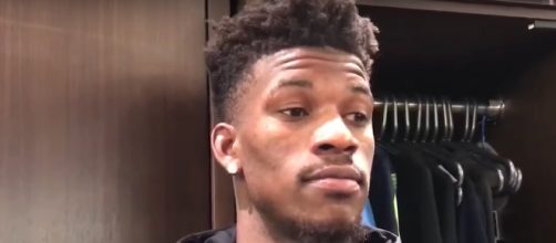 Minnesota Timberwolves star Jimmy Butler raised eyebrows with his recent Instagram activity. [Image via ESPN/YouTube]