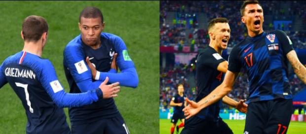 Griezmann, Mbappé, Perisic e Mandzukic: protagonisti di Francia-Croazia, finale di Coppa del Mondo Griezmann, Mbappé, Perisic e Mandzukic: protagonisti di Francia-Croazia, finale di Coppa del Mondo