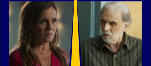 Laureta e Nestor tiveram um romance no passado Laureta e Nestor tiveram um romance no passado