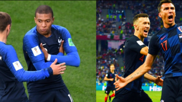 Griezmann, Mbapp&eacute;, Perisic e Mandzukic: protagonisti di Francia-Croazia, finale di Coppa del Mondo