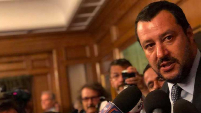 Il leader della Lega, Matteo Salvini