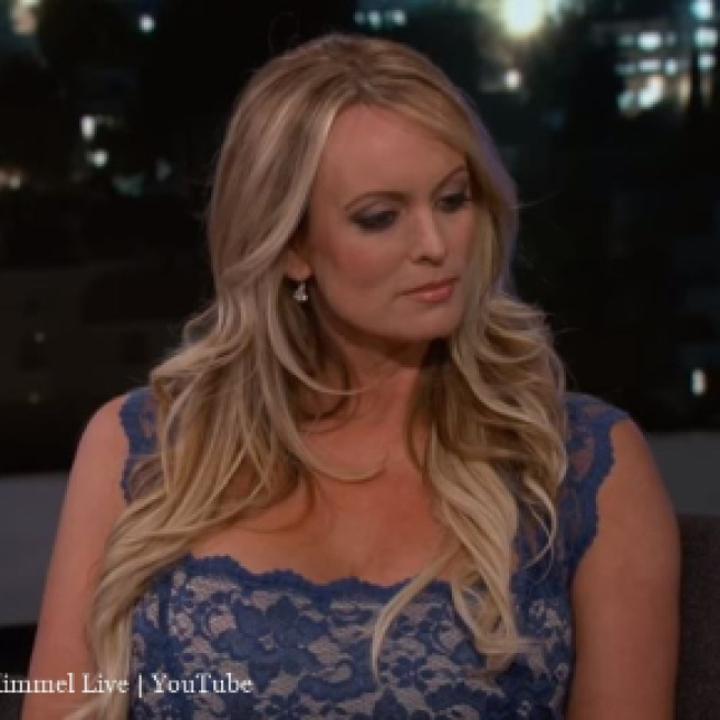 Stormy Daniles arrested in Ohio - Image credit - Jimmy Kimmel Live | YouTube