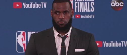 Lakers star LeBron James is starting to hang out with the A-listers in Hollywood. - [ESPN / YouTube screencap]