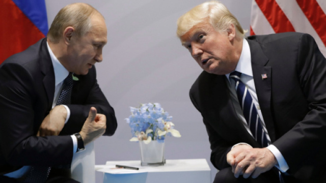 Vladimir Poutine et Donald Trump à Helsinki