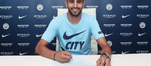 Riyad Mahrez è ufficialmente un nuovo calciatore del Manchester City