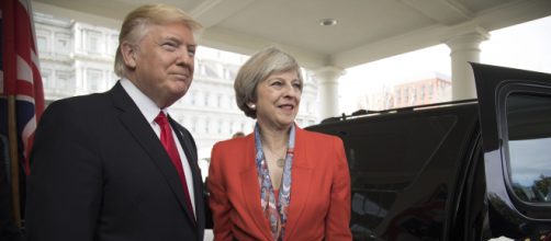Trump clashes with Theresa May over her Brexit proposal - (Image Credit -BBC/Twitter)