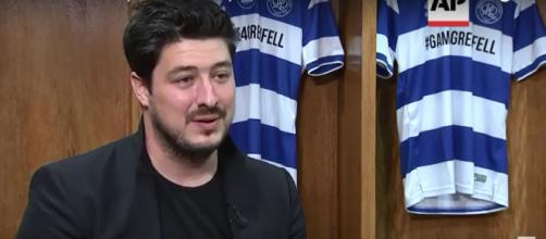 Marcus Mumford knows the feeling of a great English World Cup match, and the good football can do. [Image source: AP Archive-YouTube]