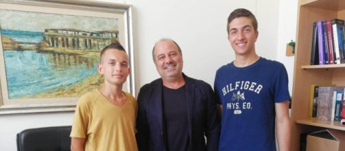 Alfio Galvagno, Alessandro Pinna e Marcello Puggioni