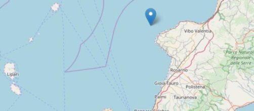 Una forte scossa di terremoto è stata registrata a largo di Tropea