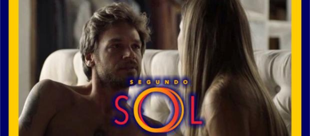 Beto e Karola discutem novamente por causa de Luzia Beto e Karola discutem novamente por causa de Luzia
