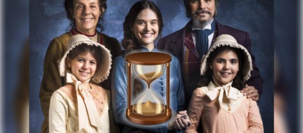 Estreia na Globo a nova novela das 19 horas, O Tempo Não Para Estreia na Globo a nova novela das 19 horas, O Tempo Não Para