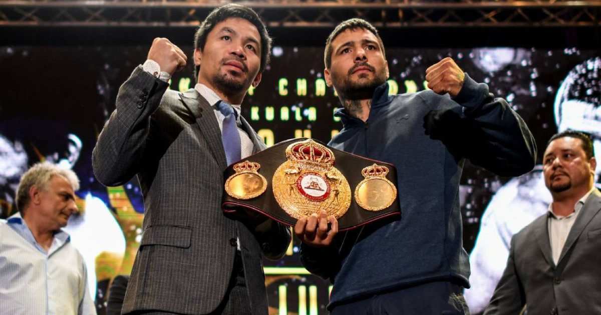 Pacquiao Derrota A Lucas Matthysse Y Gana La Corona De Campeón Mundial ...