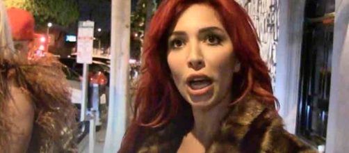 Farrah Abraham has received official charges after she went berserk in a Beverly Hills hotel last month. - [TMZ / YouTube screencap]