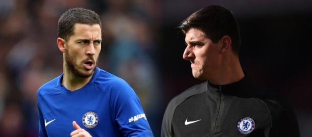 Chelsea se bat pour garder Eden Hazard et Thibaut Courtois ... - goal.com Chelsea se bat pour garder Eden Hazard et Thibaut Courtois ... - goal.com
